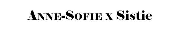 Anne-Sofie Krab x Sistie
